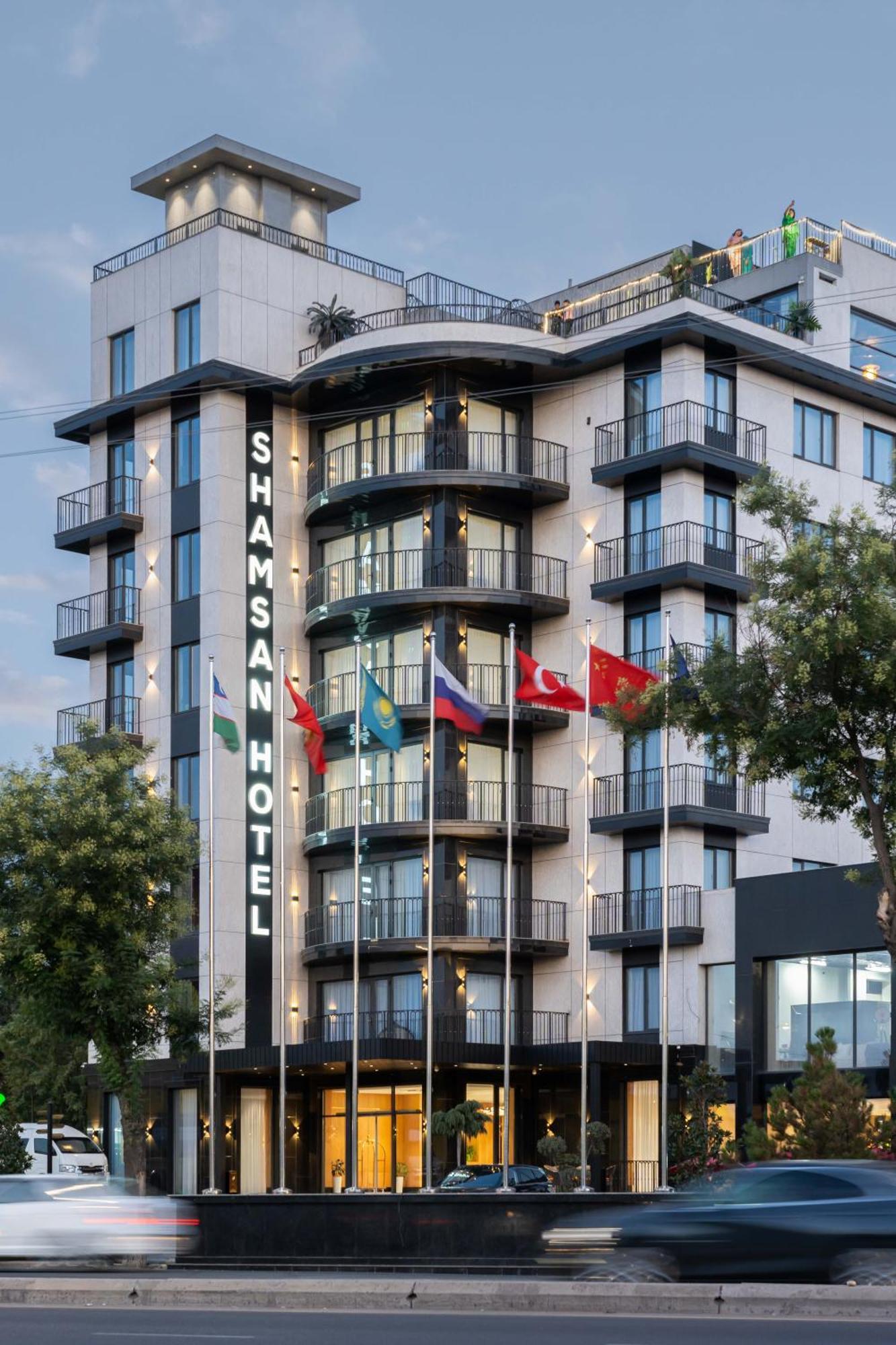 Shamsan Airport Hotel Tasjkent Eksteriør bilde